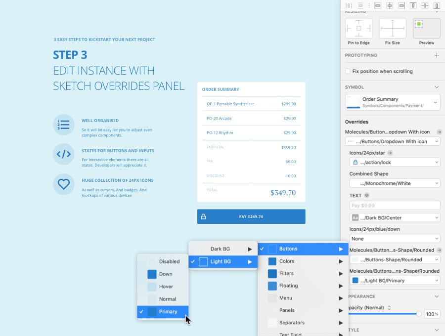 Tapky 1 | Wireframe UI Kit - 140 Sketch Templates for Your Next Android App - 5