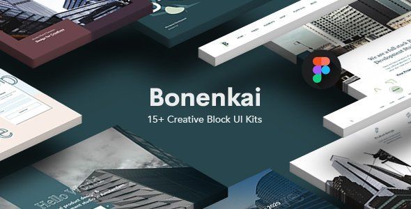 Bonenkai - Creative Block UI Kits Website  Multipurpose Design 