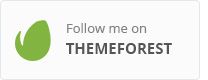 Follow me on Themeforest