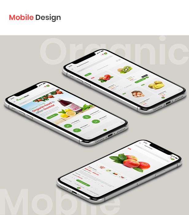 OrganicMart - Organic & Food PSD Template - 2