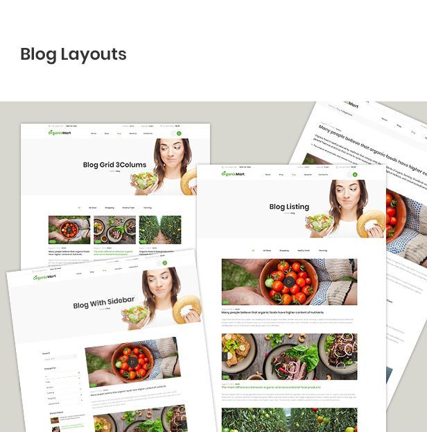 OrganicMart - Organic & Food PSD Template - 5