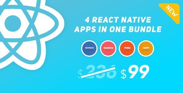4 React Native Apps In One Bundle React native Travel Booking &amp; Rent Mobile App template