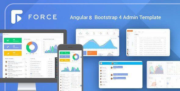 Angular 8 Admin Template with Bootstrap 4   Design Dashboard