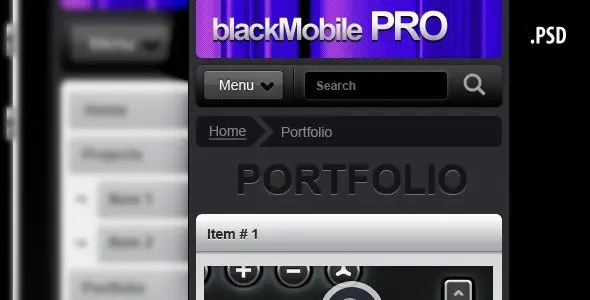 Black Mobile PRO   Design 