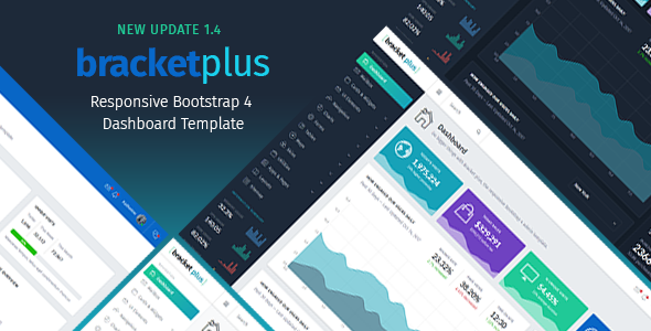 Bracket Plus Responsive Bootstrap 4 Admin Dashboard Template   Design Dashboard