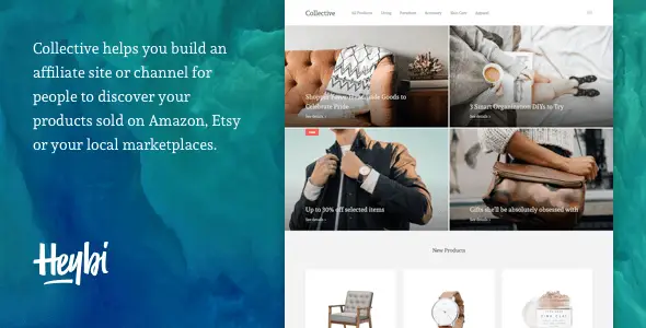 Collective: Theme to Create an Affiliate-Based Site  Ecommerce Design 