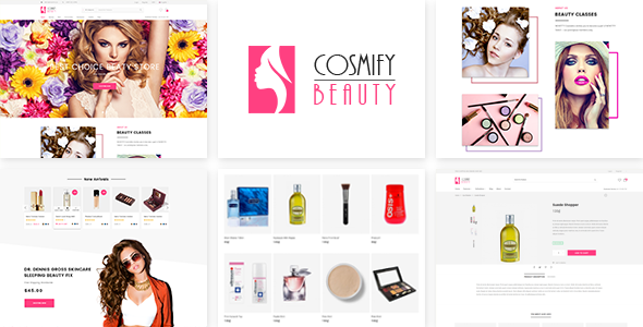 Cosmify - Fashion Cosmetic Shopify Theme  Sport &amp; Fitness Design 