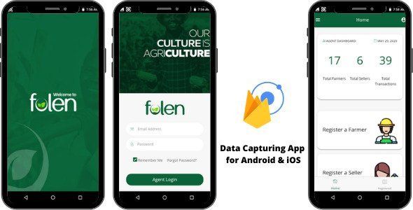 Data Capturing App Ionic  Mobile App template