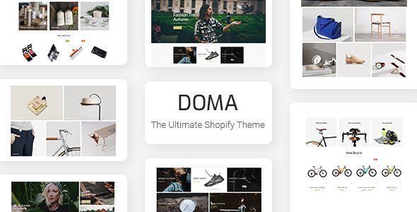 Doma - Ultimate Multi Language Shopify Theme Section Ready  Ecommerce Design 