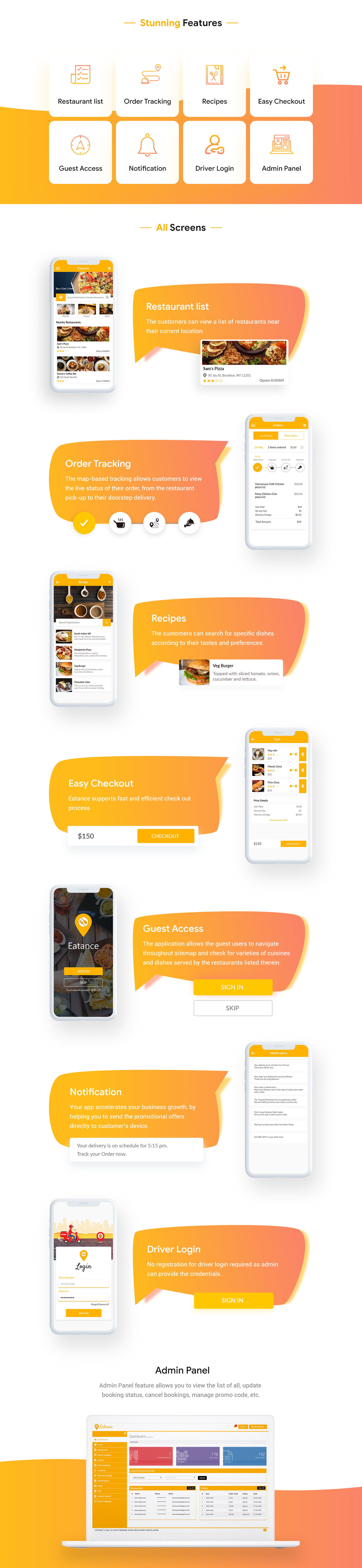 Multi Restaurant App