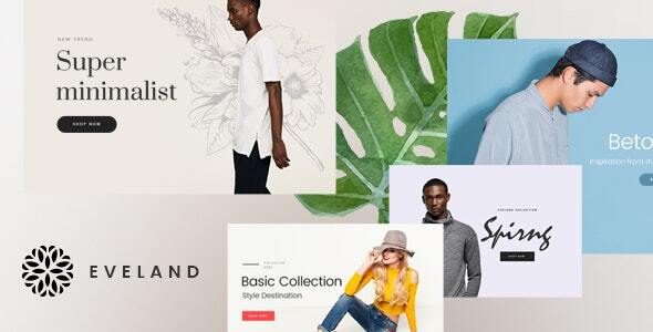 Eveland – Modern AJAX enabled Shopify theme  Ecommerce Design 