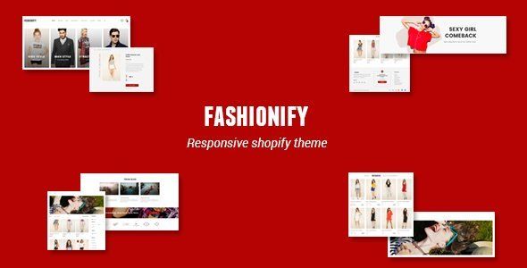 Fashionify - Responsive UX Shopify Theme  Sport &amp; Fitness Design 