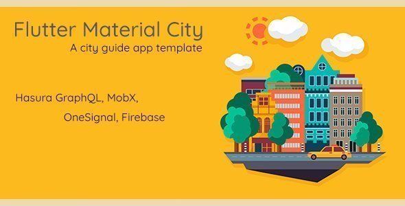 Flutter Material City Flutter Developer Tools Mobile App template