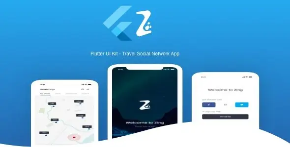 Flutter Travel Social Network App UI Flutter Travel Booking &amp; Rent Mobile App template