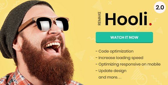 Hooli - Clean, Responsive Shopify Theme  Ecommerce Design 
