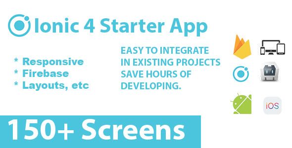 Ionic 4 Full Starter App / Themes / Layouts Ionic Ecommerce Mobile App template