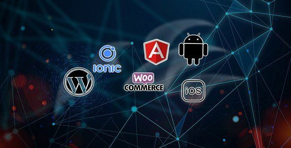 Ionic 5 Angular Android iOS Apps For WooCommerce Using InAppBrowser Web Checkout Ionic Ecommerce Mobile App template