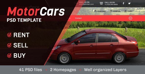 MotorCars - Rent-Sell-Buy Cars   Design 