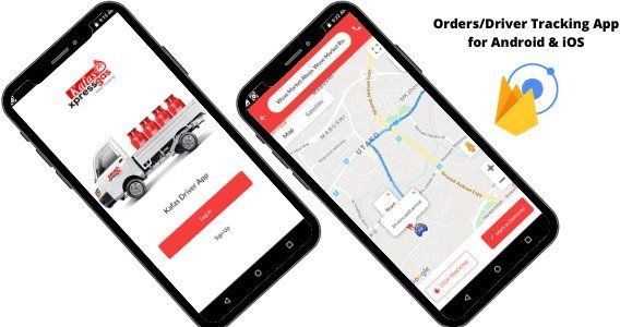 Order Tracking App Ionic Ecommerce Mobile App template