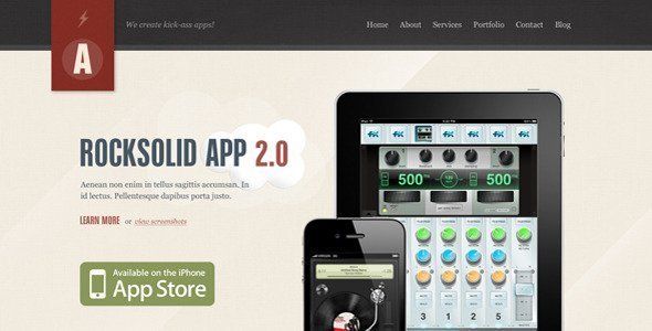 Rocksolid - App Showcase Agency   Design 