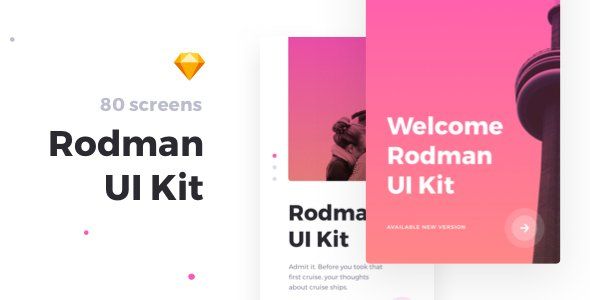 Rodman Mobile UI Kit  Chat &amp; Messaging Design 