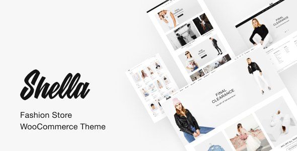 Shella - Fashion Store WooCommerce Theme  Ecommerce Design 