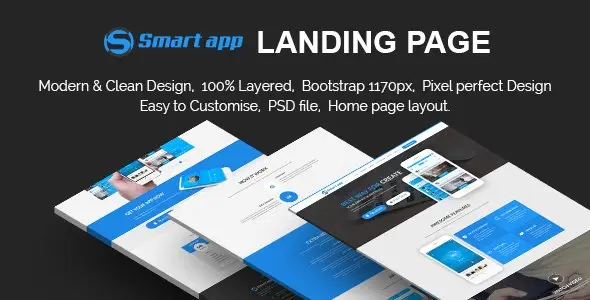 Smart App Landing Page   Design 