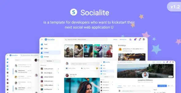 Socialite - Online Community HTML Template  Game Design Dashboard