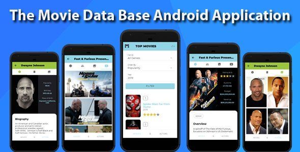 The Movie Data Base Ionic Android Application Ionic  Mobile App template