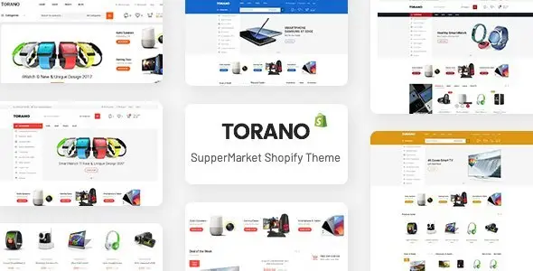 Torano - Supermarket Marketplace Ultimate Shopify Theme Section Ready  Ecommerce Design 