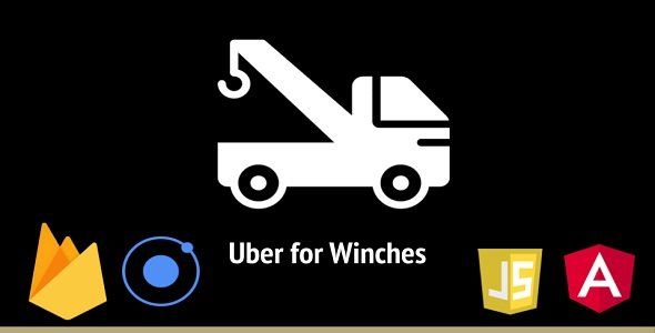 Uber For Winshes Full App + admin panel Ionic Developer Tools Mobile App template