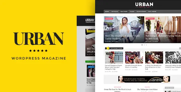 Urban - Responsive Magazine Theme  Game Design 