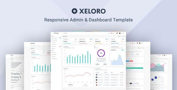 Xeloro - Admin & Dashboard Template   Design Uikit