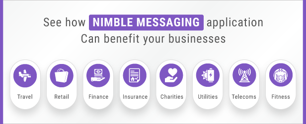 See how nimble messaging application for business android app can benefit your businesses
