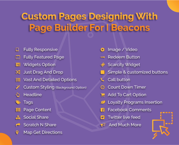 For the very first time available with I beacons Integration and page creation through custom page builder, widget creations etc.. Now available in Nimble Messaging Application For Business