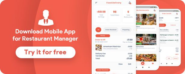 Manager / Owner for Multi-Restaurants Flutter App - 3