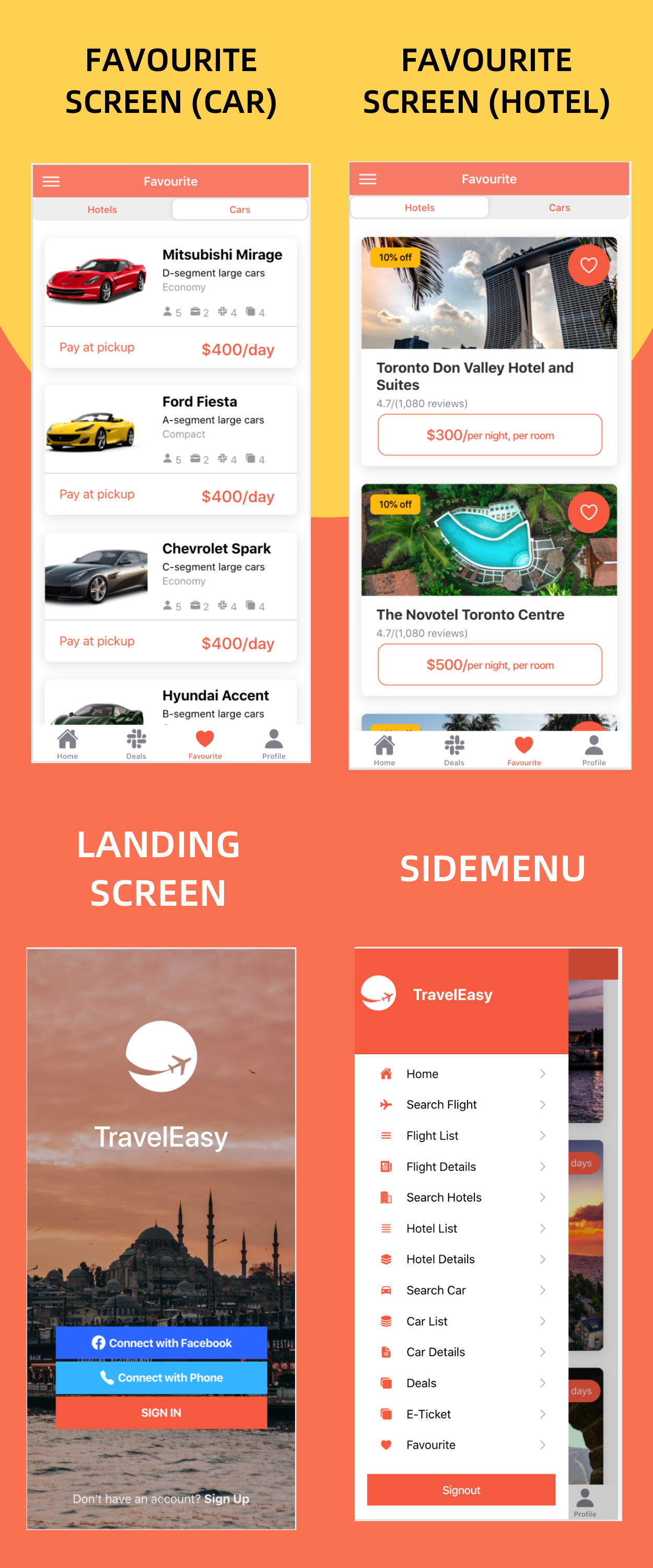 TravelEasy - A Travel Agency Theme UI App By Ionic 5 (Car, Hotel, Flight Booking) - 13