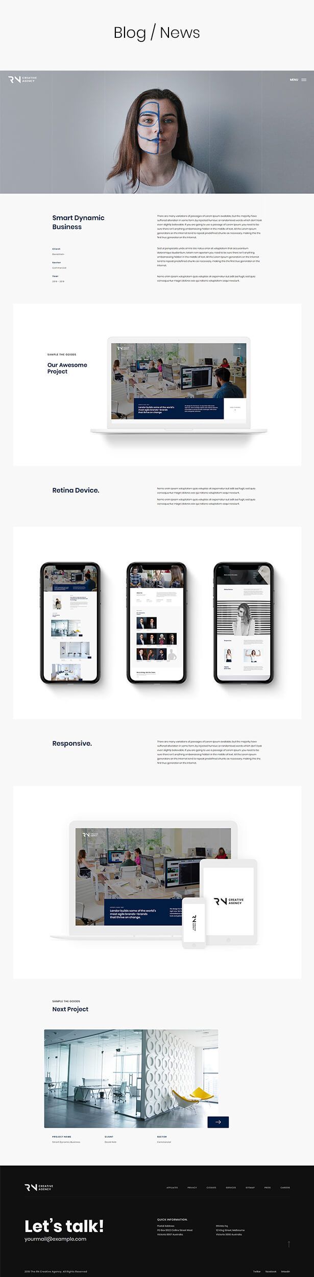 TheRN - React Gatsby Creative Agency  Template - 6