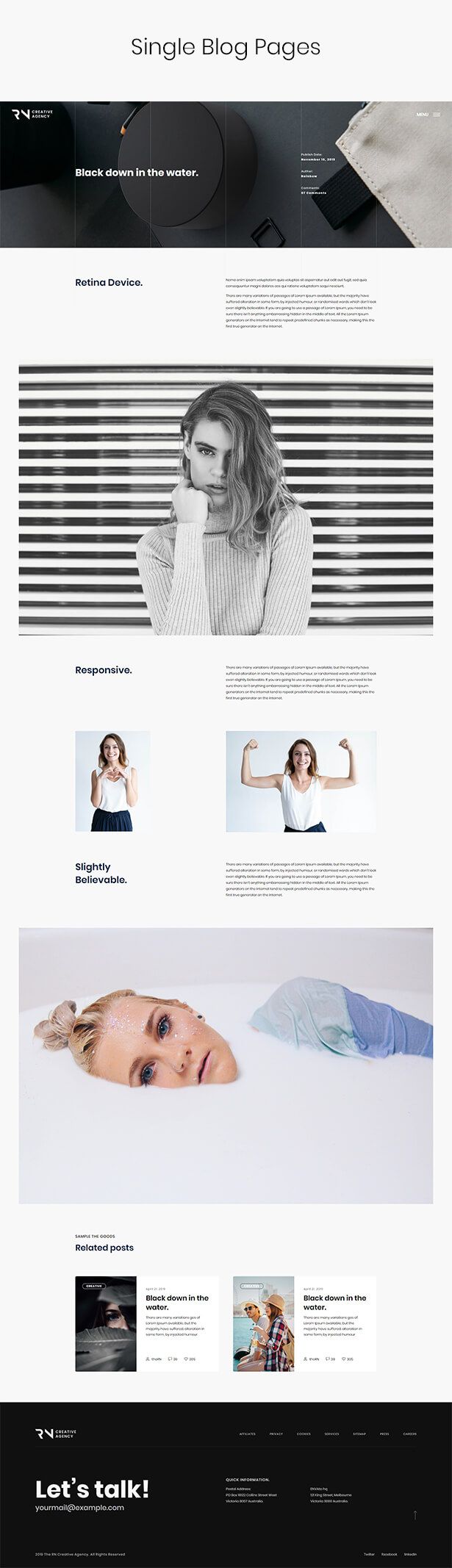 TheRN - React Gatsby Creative Agency  Template - 3