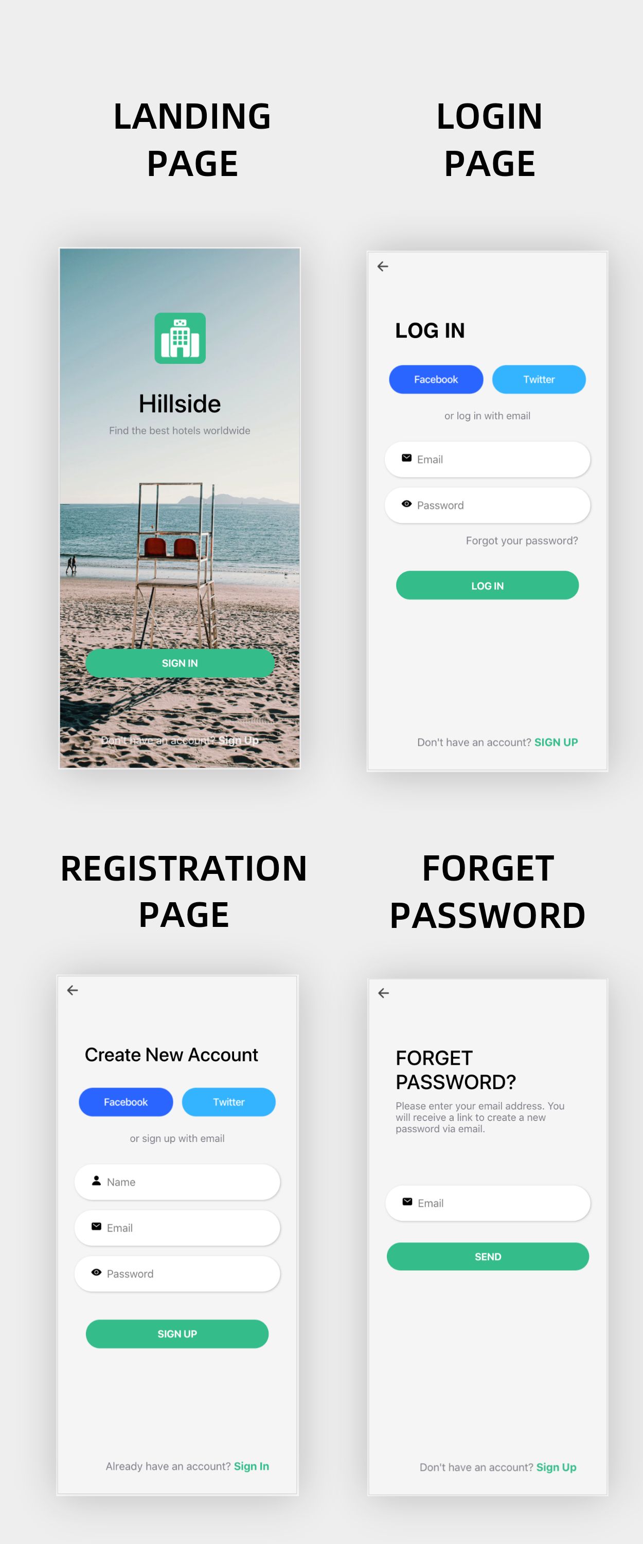 Hillside - A Hotel Booking Theme UI App By Ionic 5 Angular 9 (Latest) - 4