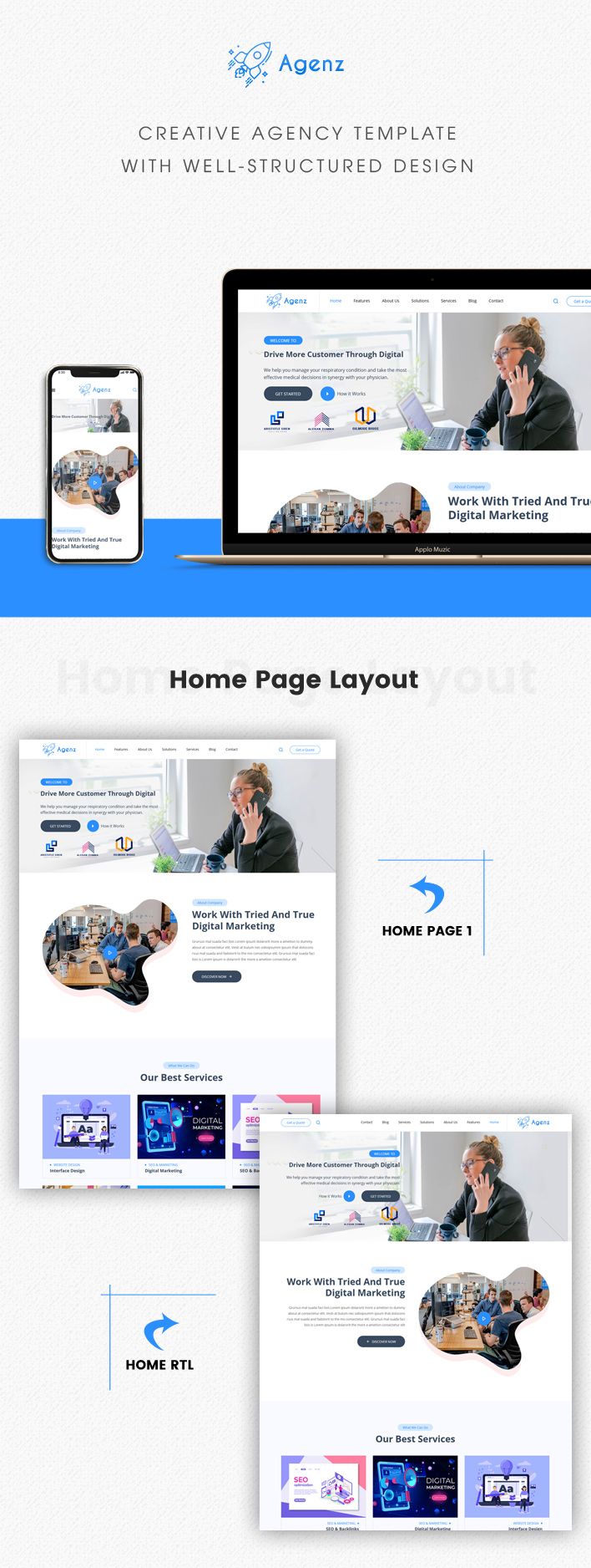 Sj Agenz - Creative Business Agency Joomla Template Sj Agenz - Creative Business Agency Joomla Template