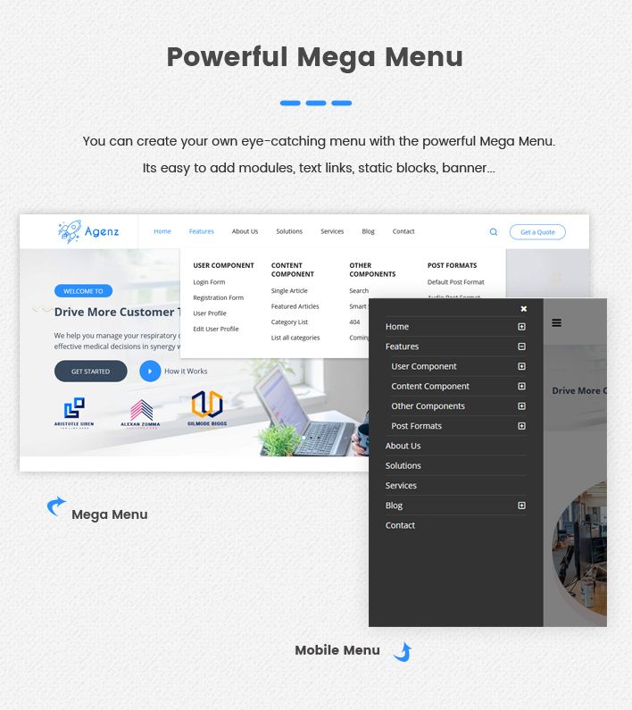Sj Agenz - Creative Business Agency Joomla Template Sj Agenz - Creative Business Agency Joomla Template