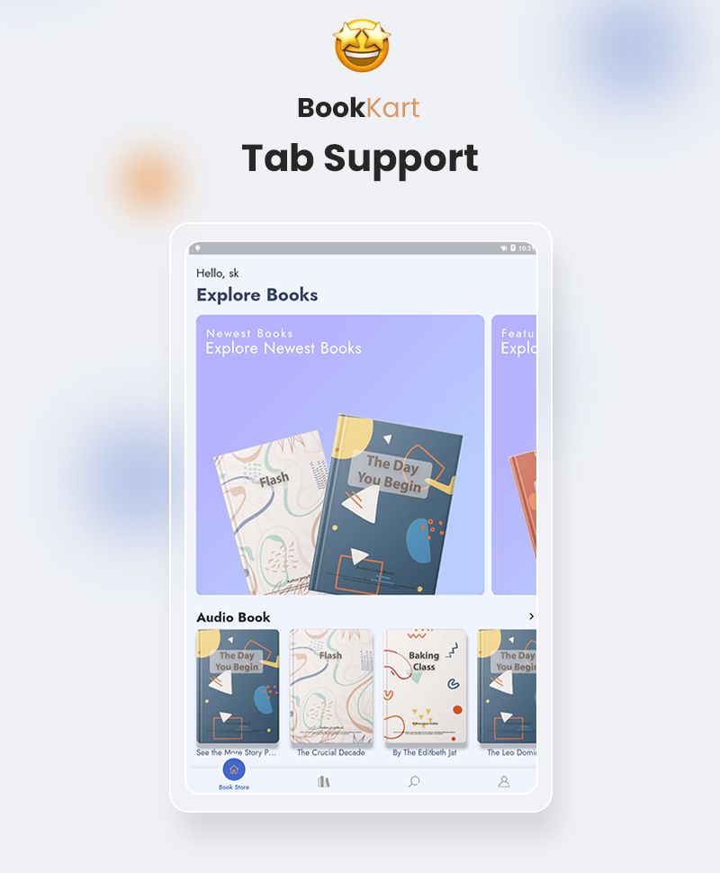 Bookkart: Flutter Ebook Reader App For Wordpress with WooCommerce - 14