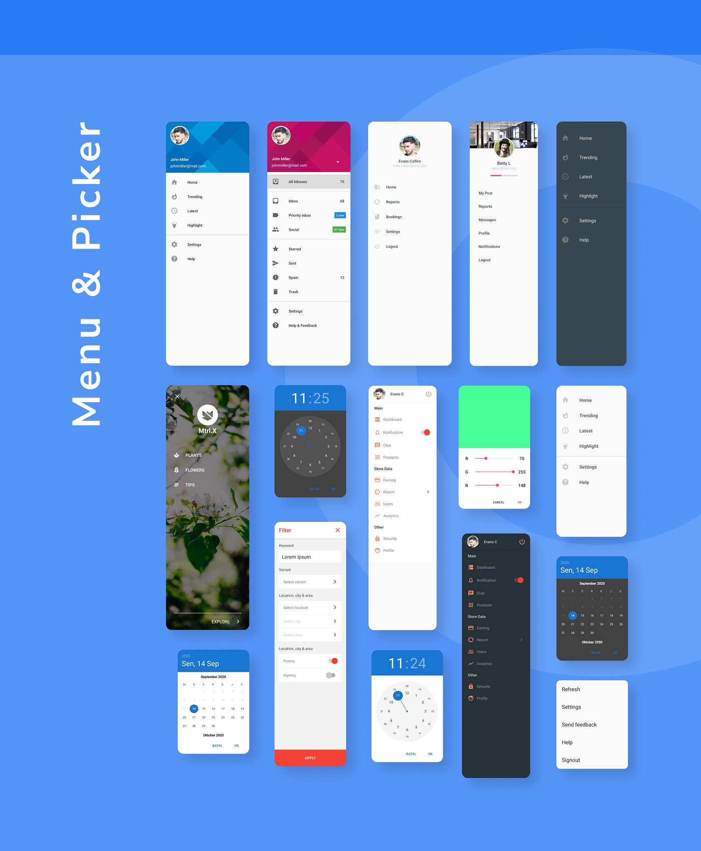 MaterialX - Android Material Design UI Components 2.7 - 17