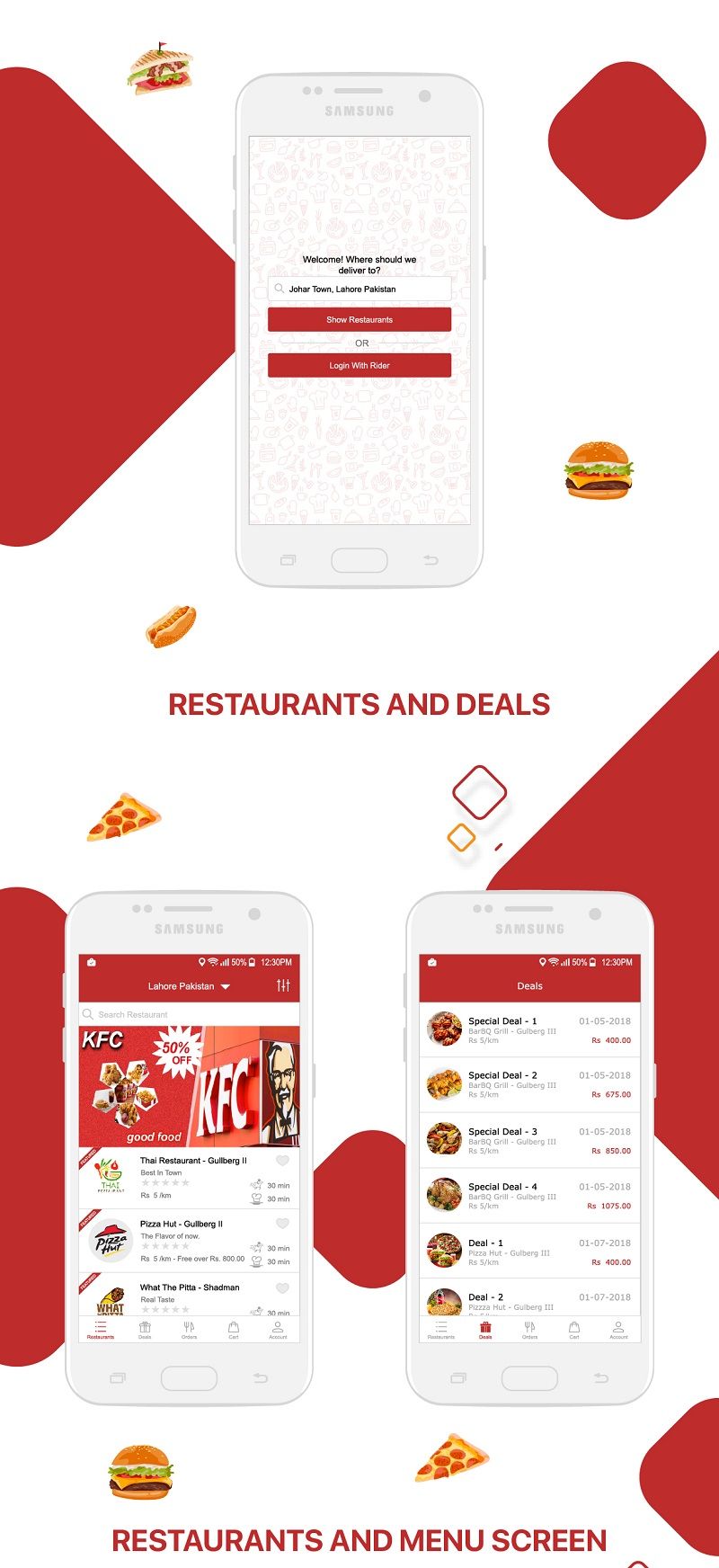 Native Restaurant Food Delivery & Ordering System With Delivery Boy - Android v2.0.9 - 13