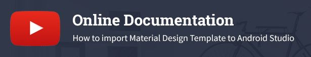 material design templates