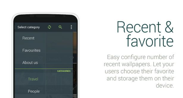 HD Wallpaper Android Template App - 7