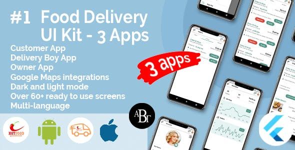 Multi-Restaurants Flutter App + Delivery Boy App + PHP Laravel Admin Panel - 20