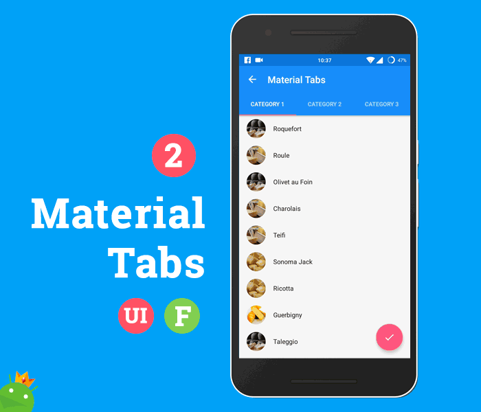 Android Ultimate - Material Design UI + Features Template - 3