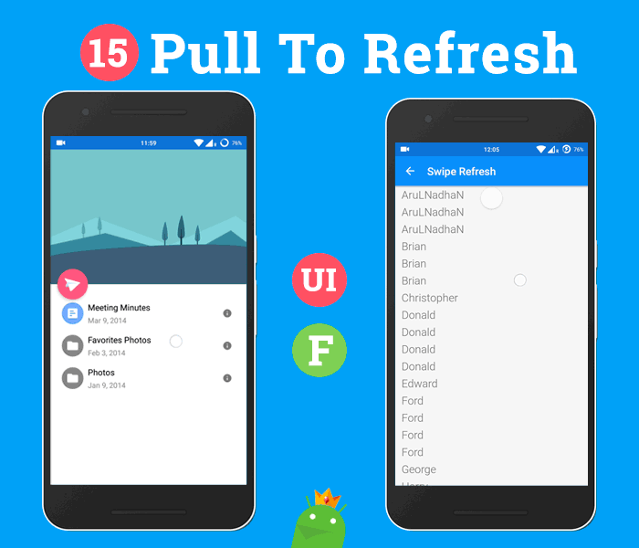 Android Ultimate - Material Design UI + Features Template - 16